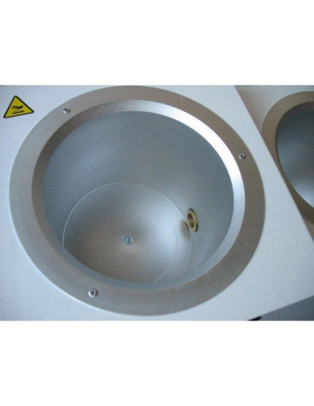 Decantor profesional ceară 9L – cuve metalice, termostat dublu, ideal pentru saloane