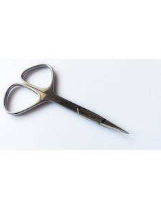 Forfecuță cuticule vârf curbat 3,5” – manichiură profesională, oțel inoxidabil 2