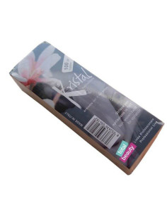 Benzi epilat negre Kristal – 100 buc, 7x20 cm, 80 g/mp