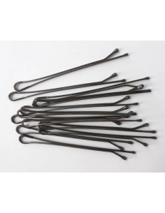 Agrafe păr maro 60mm – cutie profesională 500g, fixare discreta 2