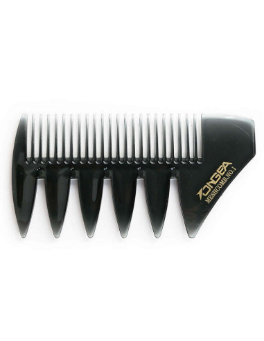 Pieptene Barber nr.1 – 11 cm, cu două rânduri de dinți, pentru întreținerea bărbii