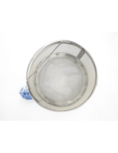 Sită inox 0.6 mm pentru decantor ceară 12 litri, profesională 2