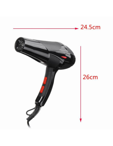 Uscător Force 2100W – profesional, ergonomic, ușor 400g, protecție supraîncălzire
