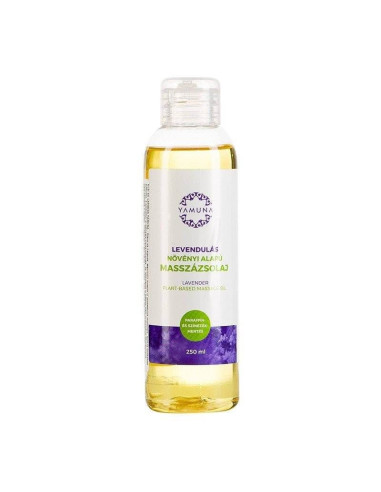 Ulei de masaj Yamuna cu lavandă – relaxare naturală și îngrijire profesională pentru pielea sensibilă 250ml