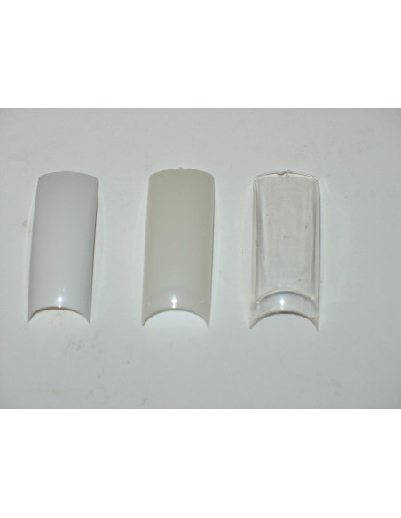 Tipsuri Unghii False French Albe 500buc