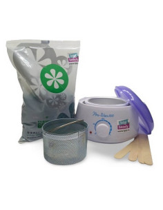 Prowax Green – epilare cu ceară elastică, piele fină, kit complet Total Pro Beauty