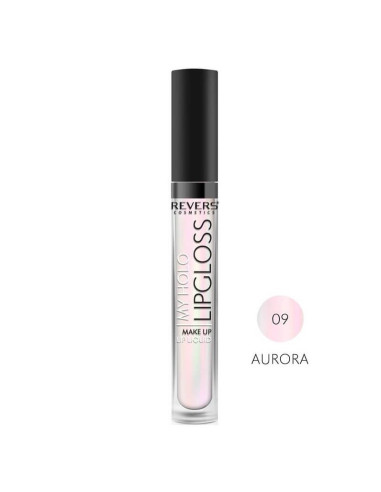 Gloss de buze holografic Aurora 09, Revers 4ml