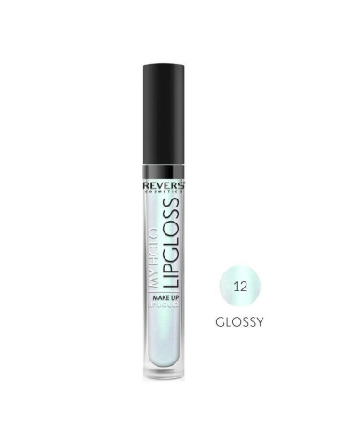 Gloss de buze holografic Glossy 12, Revers 4ml