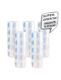 Set 5 gulere frizerie din hârtie gofrată – protecție igienică salon