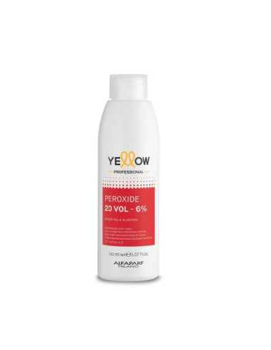 Oxidant cremă Yellow 6% 150ml – pentru nuanțe medii și acoperire fire albe