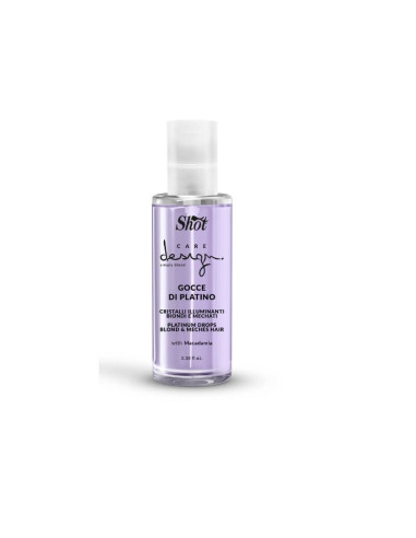 Ser cu cristale lichide pentru par blond 100ml
