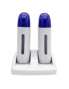Încălzitor ceară dublu 2x100ml – epilare profesională rapidă și eficientă