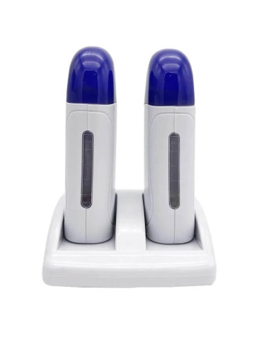 Încălzitor ceară dublu 2x100ml – epilare profesională rapidă și eficientă