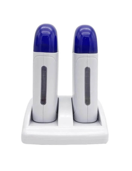 Încălzitor ceară dublu 2x100ml – epilare profesională rapidă și eficientă