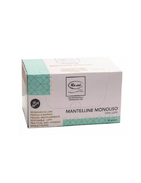 Mantale protecție vopsit, plastic impermeabil, 50 buc/set.