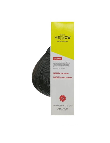 Vopsea Yellow 5.0 Blond Închis Natural – cu Argan și Aloetrix, 100ml