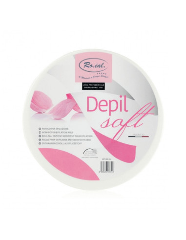 Rola hârtie epilat Depil Soft 90m – fără scame, rezistentă, calitate Roial Italia