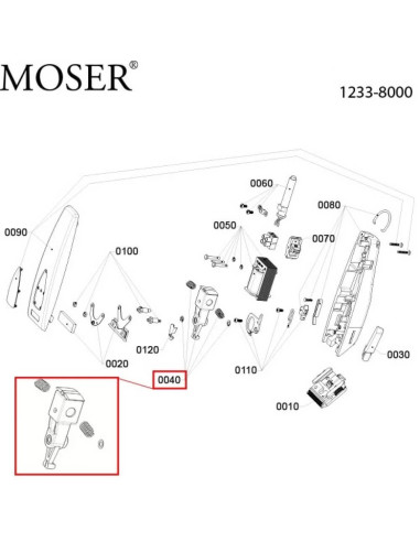 Electromagnet pentru Moser, Wahl, Ermila 1230-7730