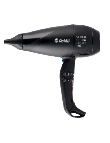 Uscător Ceriotti Ultra Light 4500 – profesional 2500W, ușor 460g, motor AC durabil