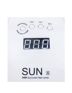 Lampa LED SunX 54W – uscare rapidă, confort termic, ideală pentru geluri 2