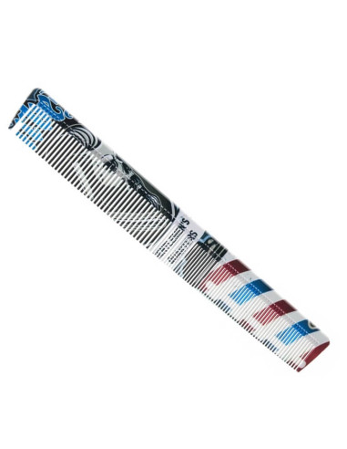 Pieptăn frizerie cu print steag SUA – ergonomic, rezistent, ideal pentru saloane