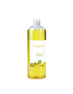 Ulei masaj ghimbir și lime 1000ml – relaxare și tonifiere