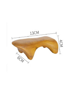 Aparat Gua Sha din lemn de santal pentru masaj corporal 2