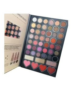 Paletă farduri Igoodco 49 culori – tonuri mate și sidefate, textură fină