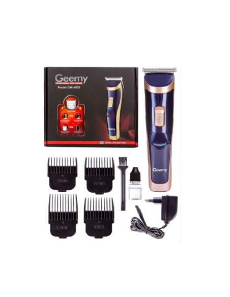 Mașină de tuns contur GM6005 cu capăt ajustabil și accesorii incluse