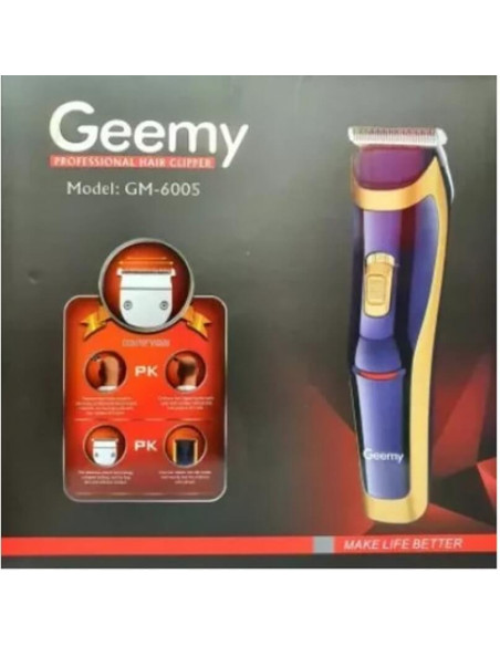 Mașină de tuns contur GM6005 cu capăt ajustabil și accesorii incluse