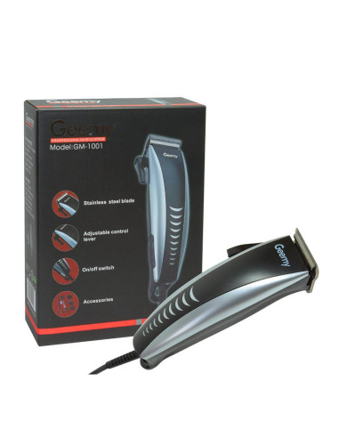 Mașină de tuns GM‑1001 Super Pro Clipper cu accesorii complete.
