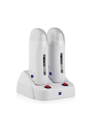 Încălzitor dublu ceară 2×100 ml cu control independent și ferestre laterale