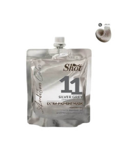 Mască colorantă Extra Pigment Silver Grey 200ml, profesională