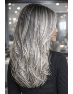 Mască colorantă Extra Pigment Silver Grey 200ml, profesională 2