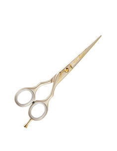 Foarfecă profesională Kiepe Luxury Gold 6 inch din oțel inoxidabil AISI 420.