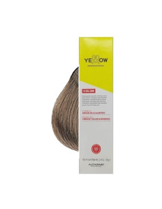 Vopsea de par Yellow 8.1 blond cenusiu deschis