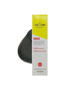 Vopsea de par Yellow 6.11 Blond inchis cenusiu