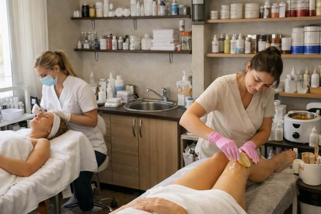 ghid DSP epilare și cosmetică – salon de înfrumusețare cu tratamente faciale și epilare